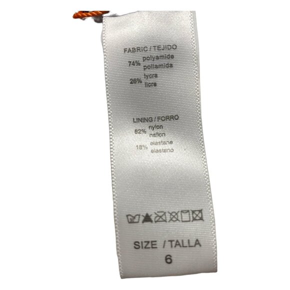 Zingara Swimwear 6 Bottom Blue White Lycra - Picture 8 of 13